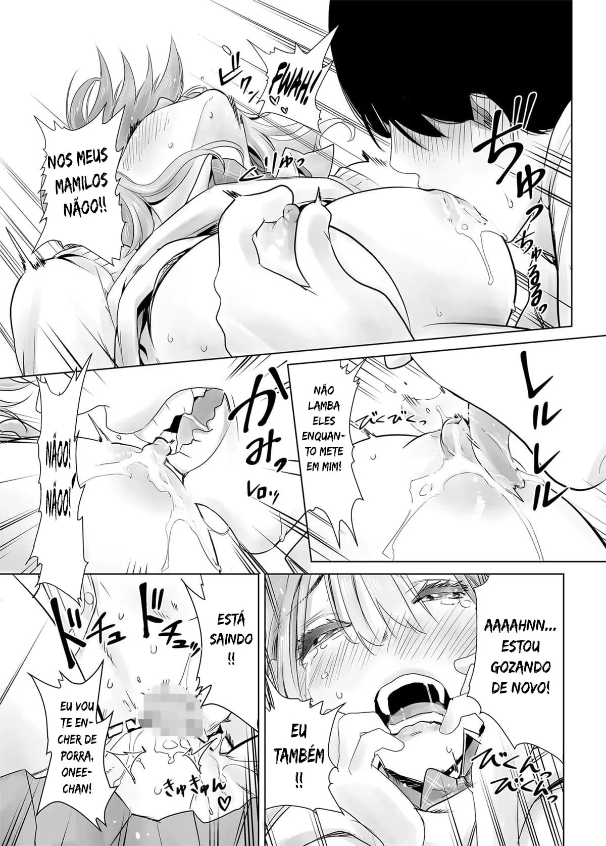 Reencontro Picante: A Piranha da Ex-Namorada na Casa do Yu" em HQ Brasileiro