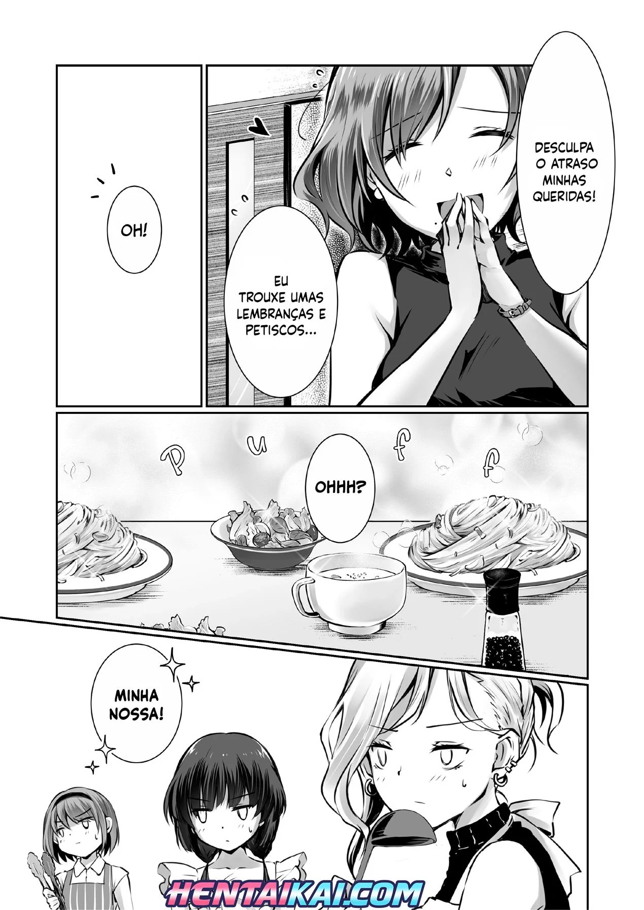 Reencontro Picante: A Piranha da Ex-Namorada na Casa do Yu" em HQ Brasileiro