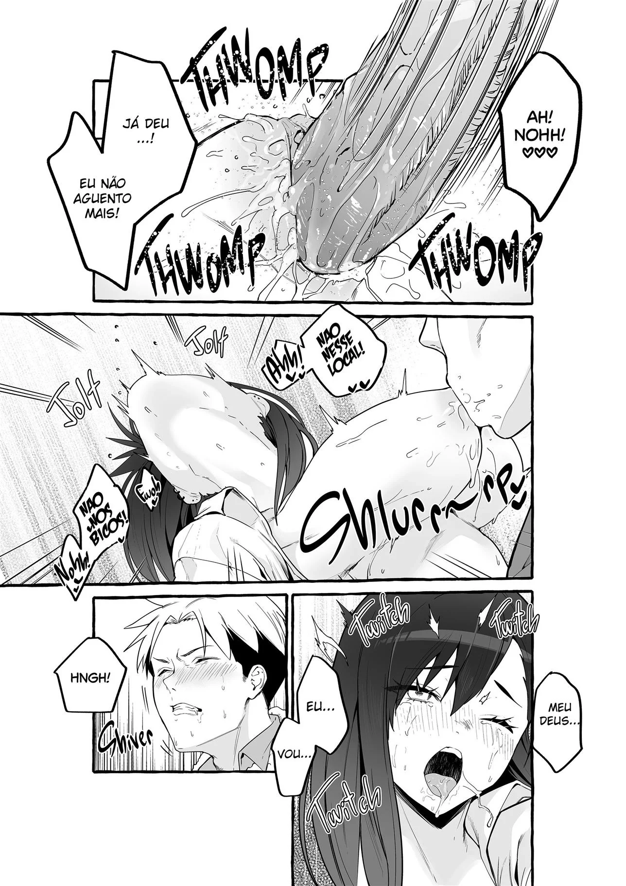 Reencontro Picante: A Piranha da Ex-Namorada na Casa do Yu" em HQ Brasileiro