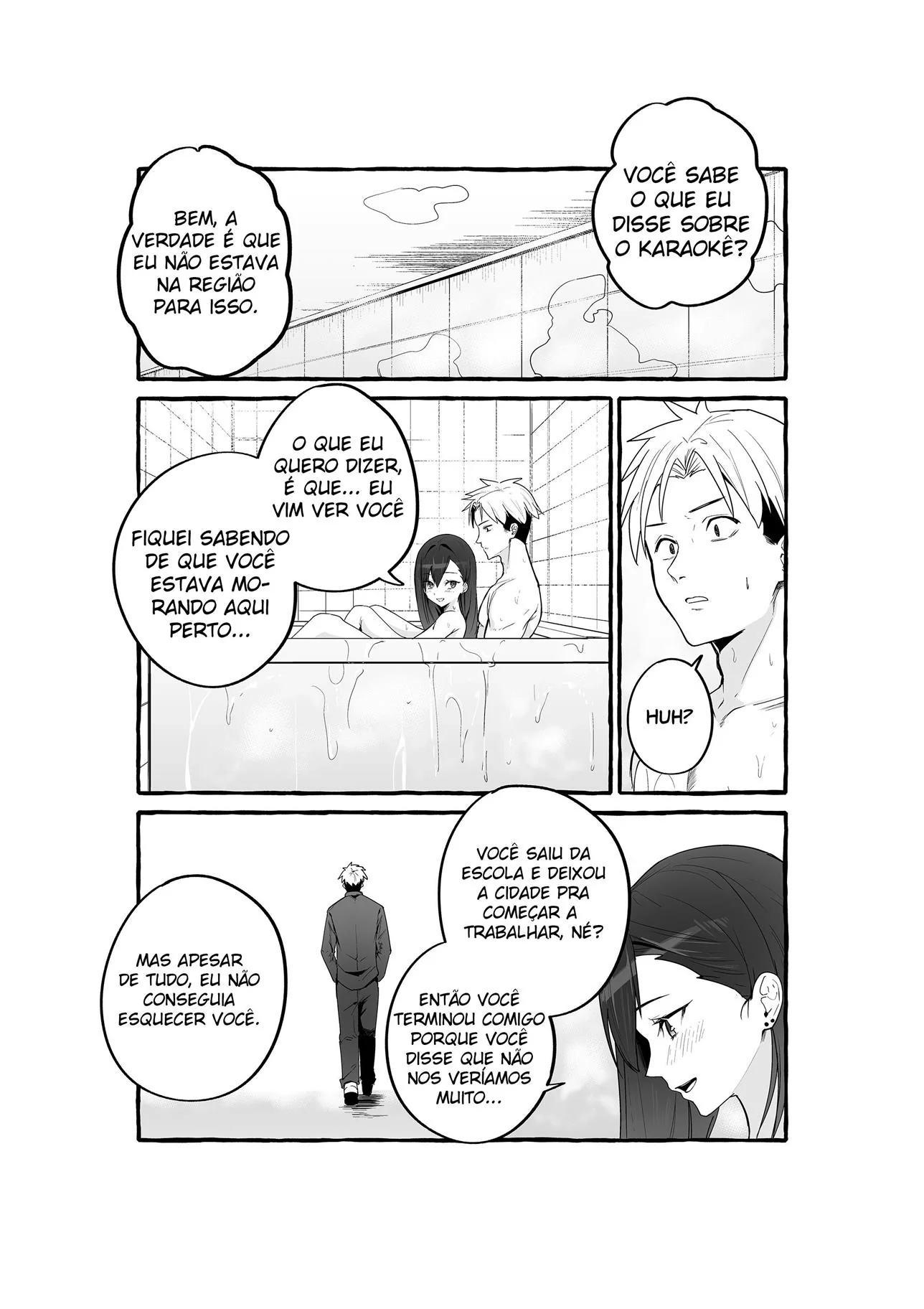 Reencontro Picante: A Piranha da Ex-Namorada na Casa do Yu" em HQ Brasileiro