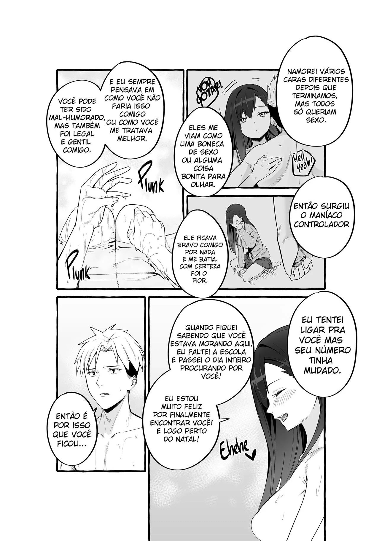 Reencontro Picante: A Piranha da Ex-Namorada na Casa do Yu" em HQ Brasileiro