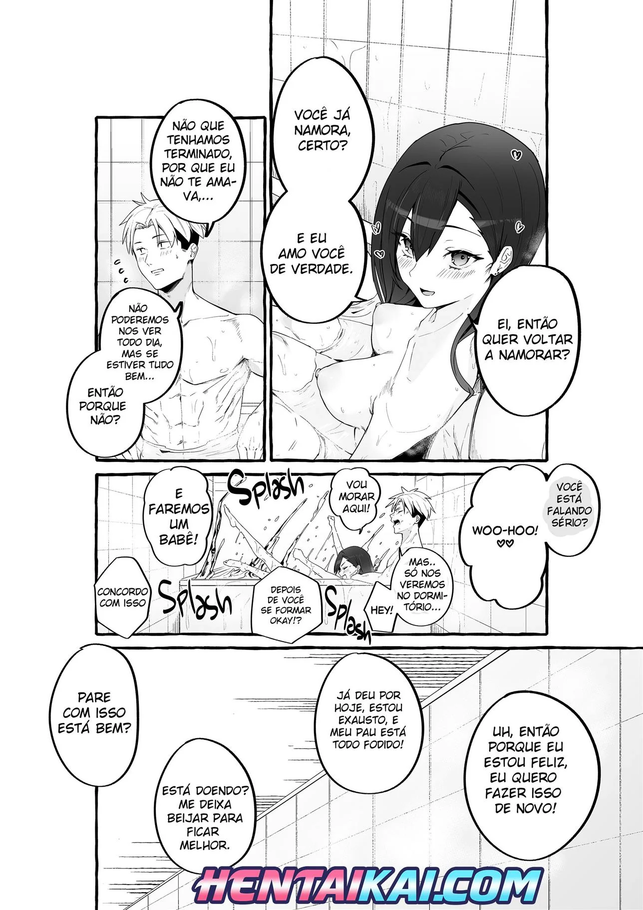 Reencontro Picante: A Piranha da Ex-Namorada na Casa do Yu" em HQ Brasileiro