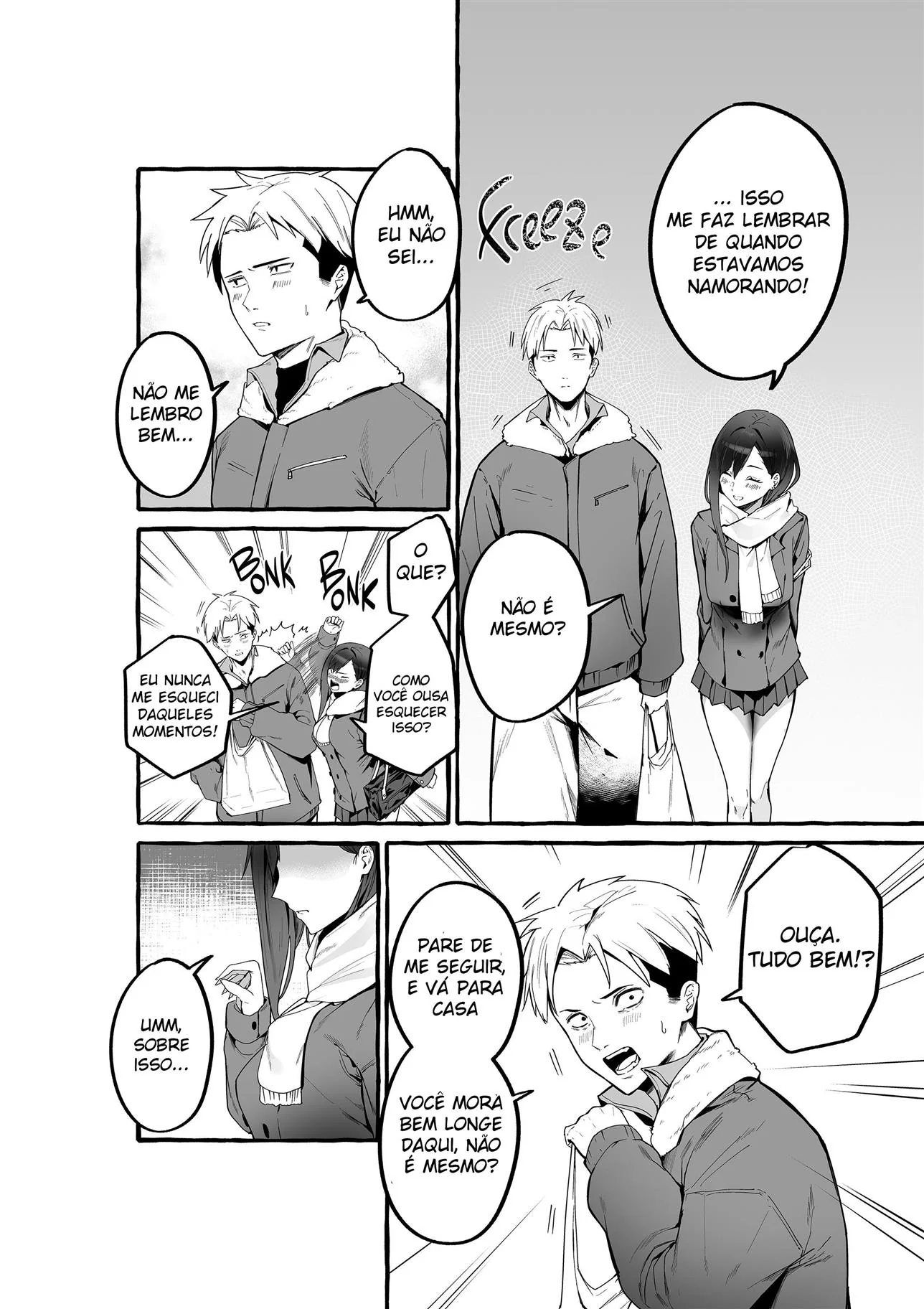 Reencontro Picante: A Piranha da Ex-Namorada na Casa do Yu" em HQ Brasileiro