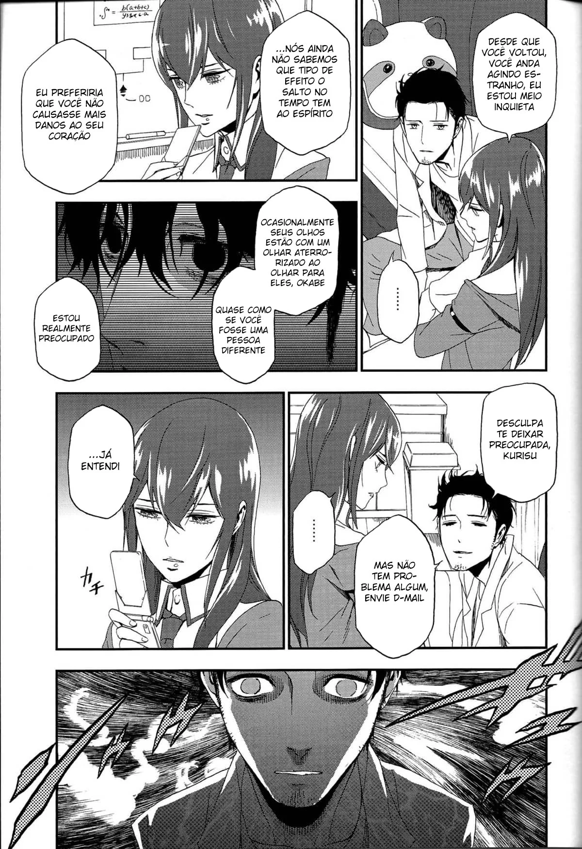 Rintaro e o D-Mail: Uma Aventura de Pica e Buceta em Hentai HQ