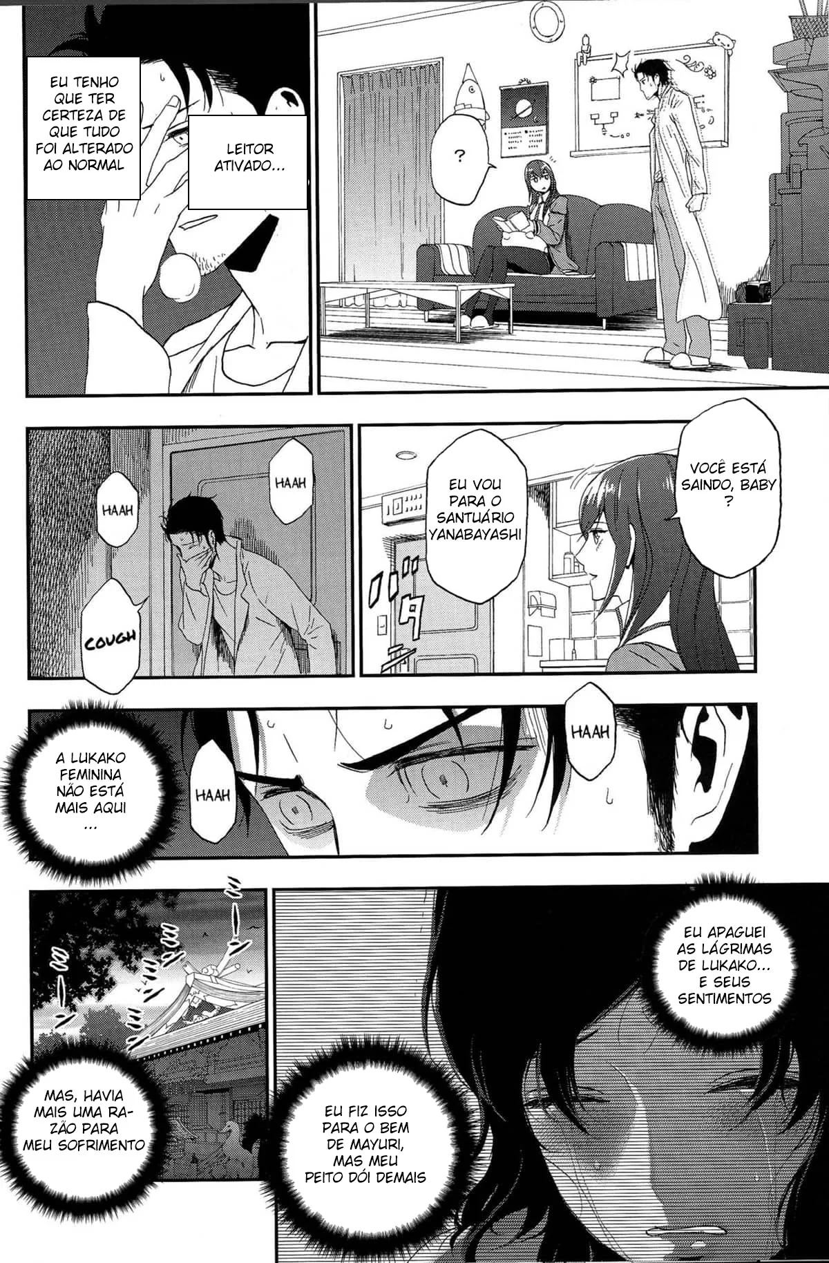 Rintaro e o D-Mail: Uma Aventura de Pica e Buceta em Hentai HQ