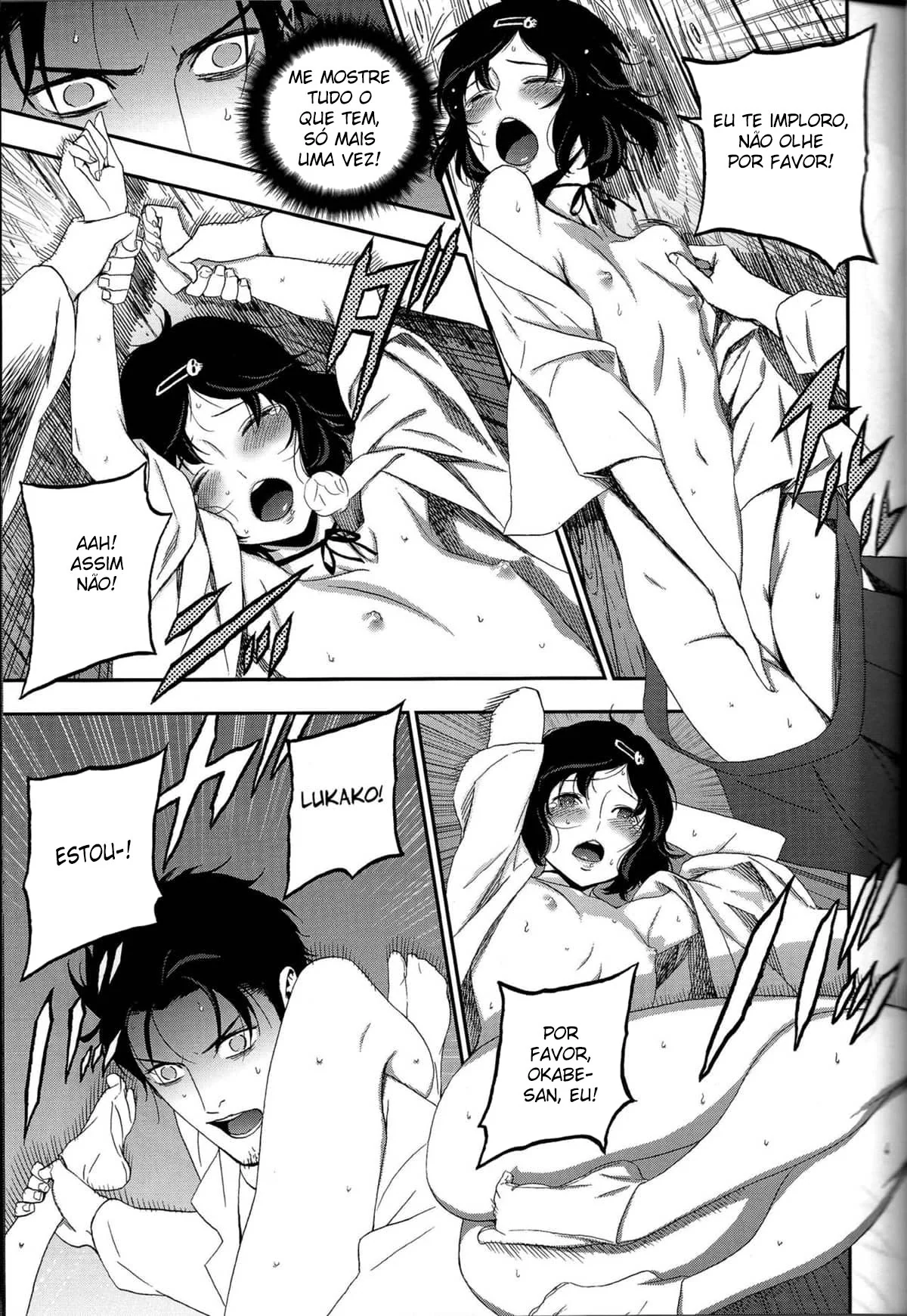 Rintaro e o D-Mail: Uma Aventura de Pica e Buceta em Hentai HQ