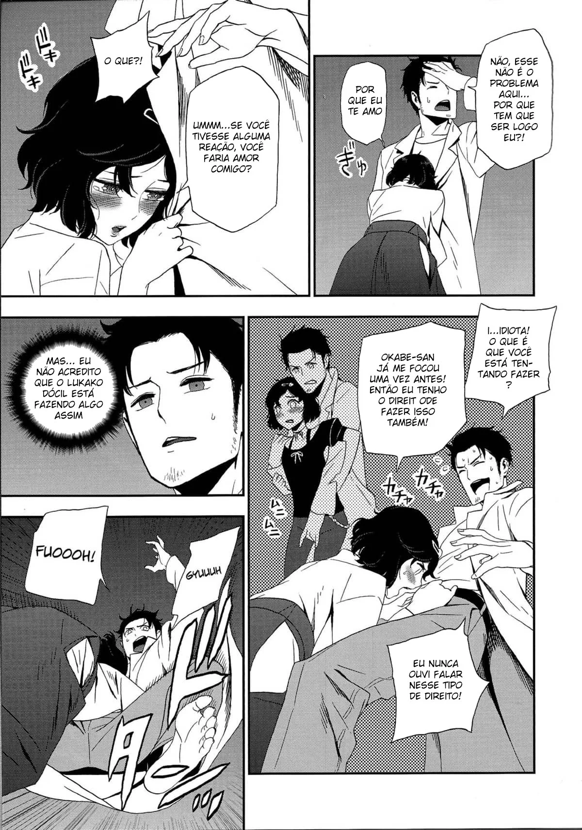 Rintaro e o D-Mail: Uma Aventura de Pica e Buceta em Hentai HQ