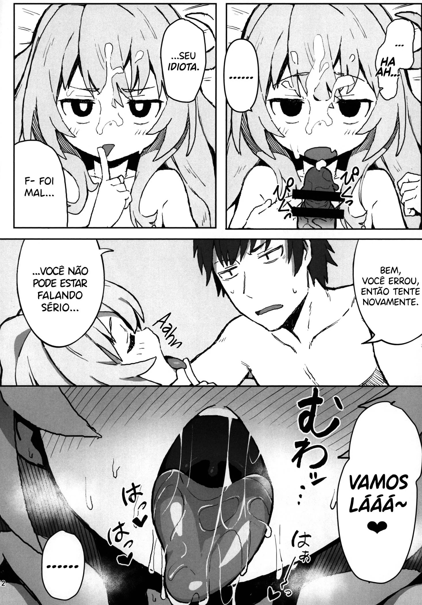 Ryuuji e Taiga: Piranha Safada Dando a Buceta Sem Controle em Toradora! no Erohon VL 1" em HQ Brasileiro