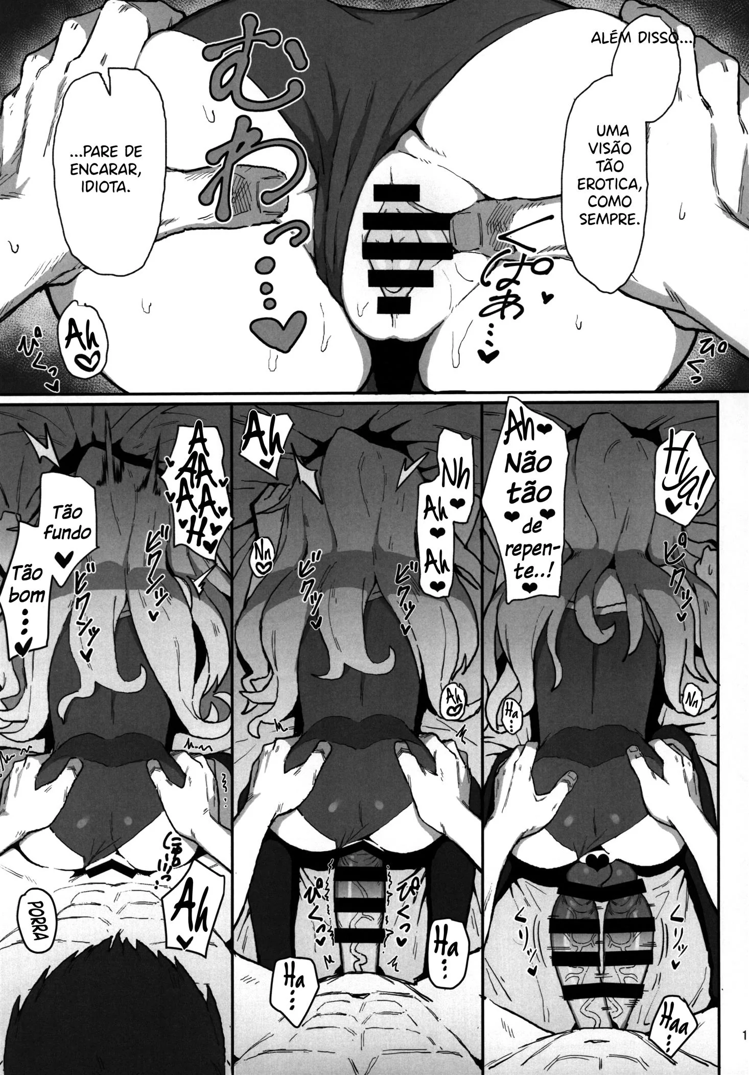 Ryuuji e Taiga: Piranha Safada Dando a Buceta Sem Controle em Toradora! no Erohon VL 1" em HQ Brasileiro