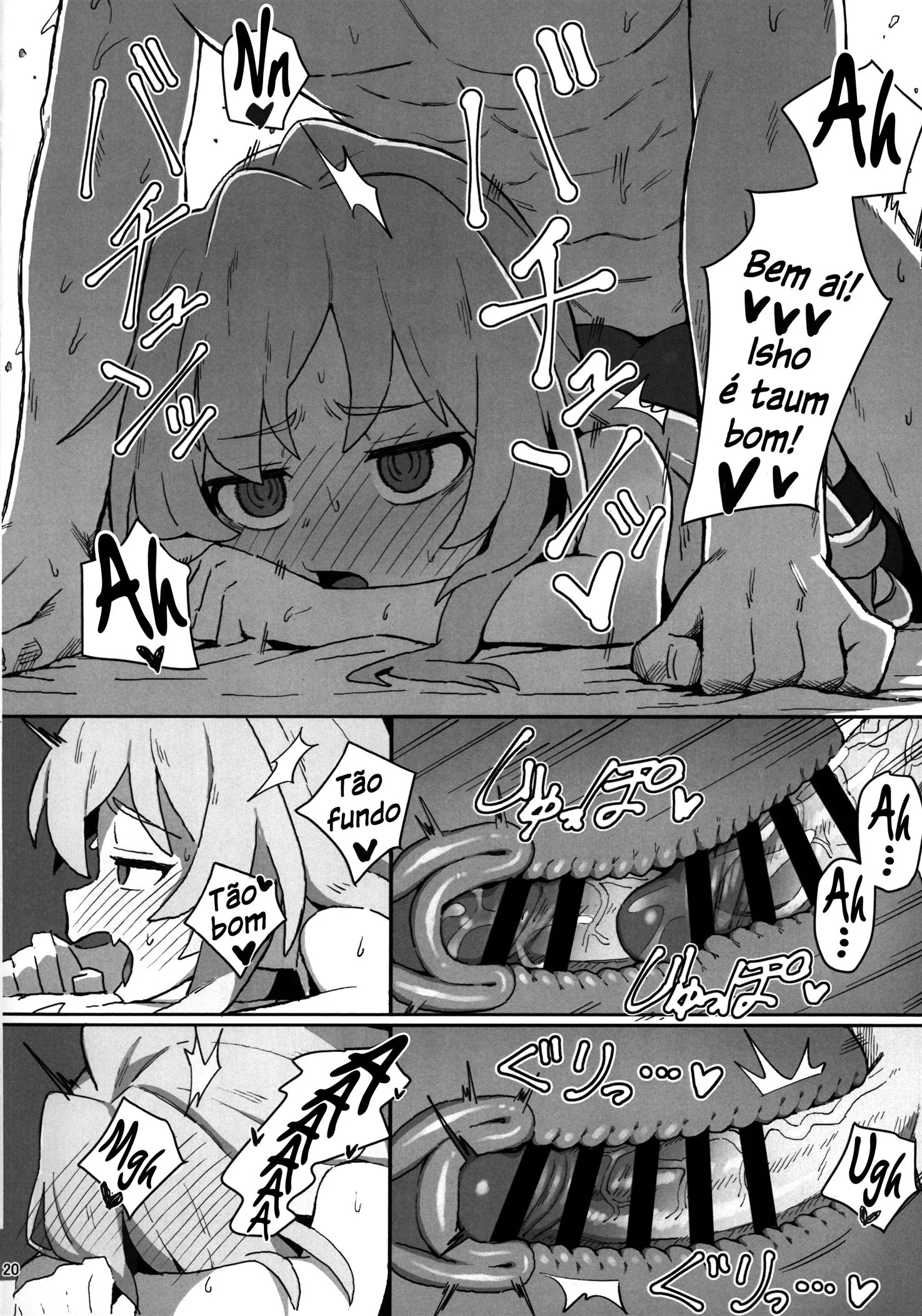 Ryuuji e Taiga: Piranha Safada Dando a Buceta Sem Controle em Toradora! no Erohon VL 1" em HQ Brasileiro