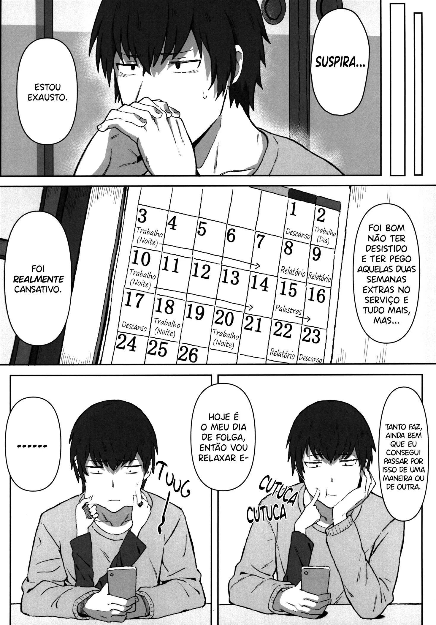 Ryuuji e Taiga: Piranha Safada Dando a Buceta Sem Controle em Toradora! no Erohon VL 1" em HQ Brasileiro