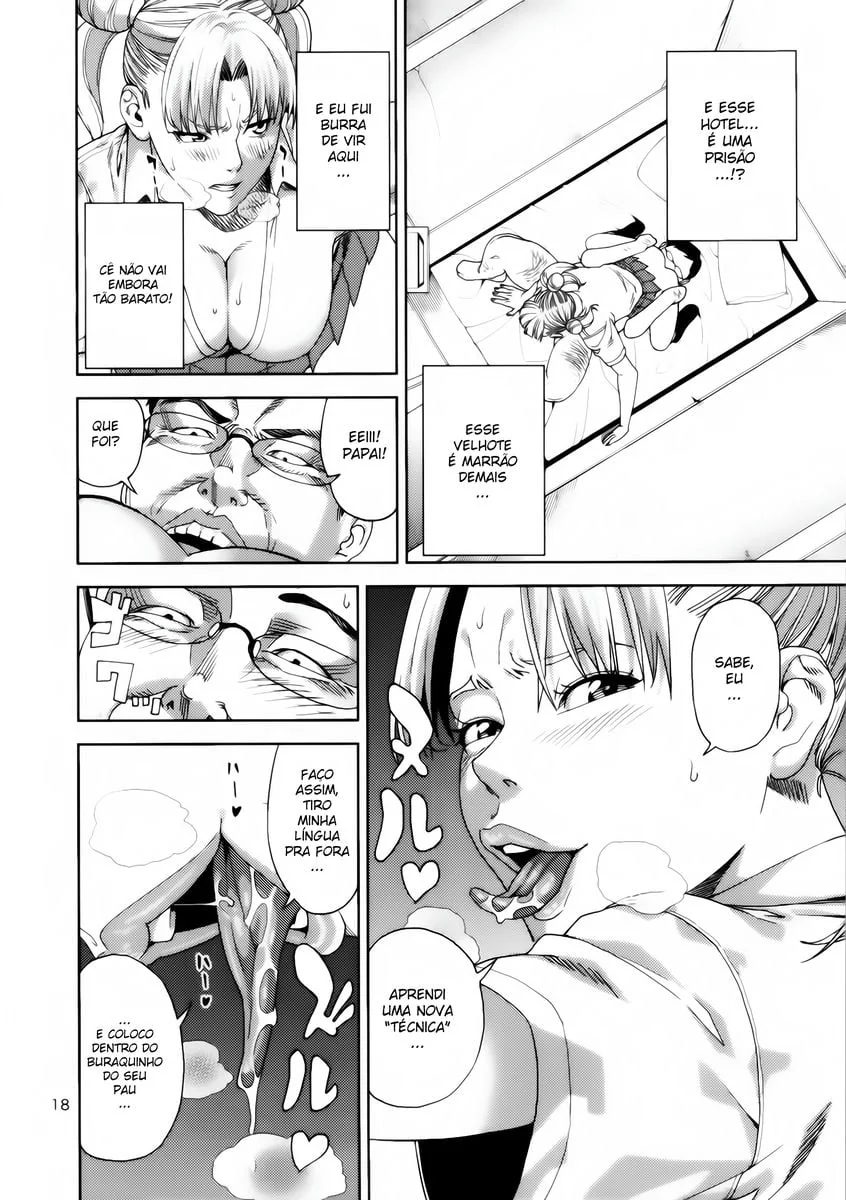 Sailor Moon Piranha Fazendo Sexo Por Dinheiro em Hentai HQ