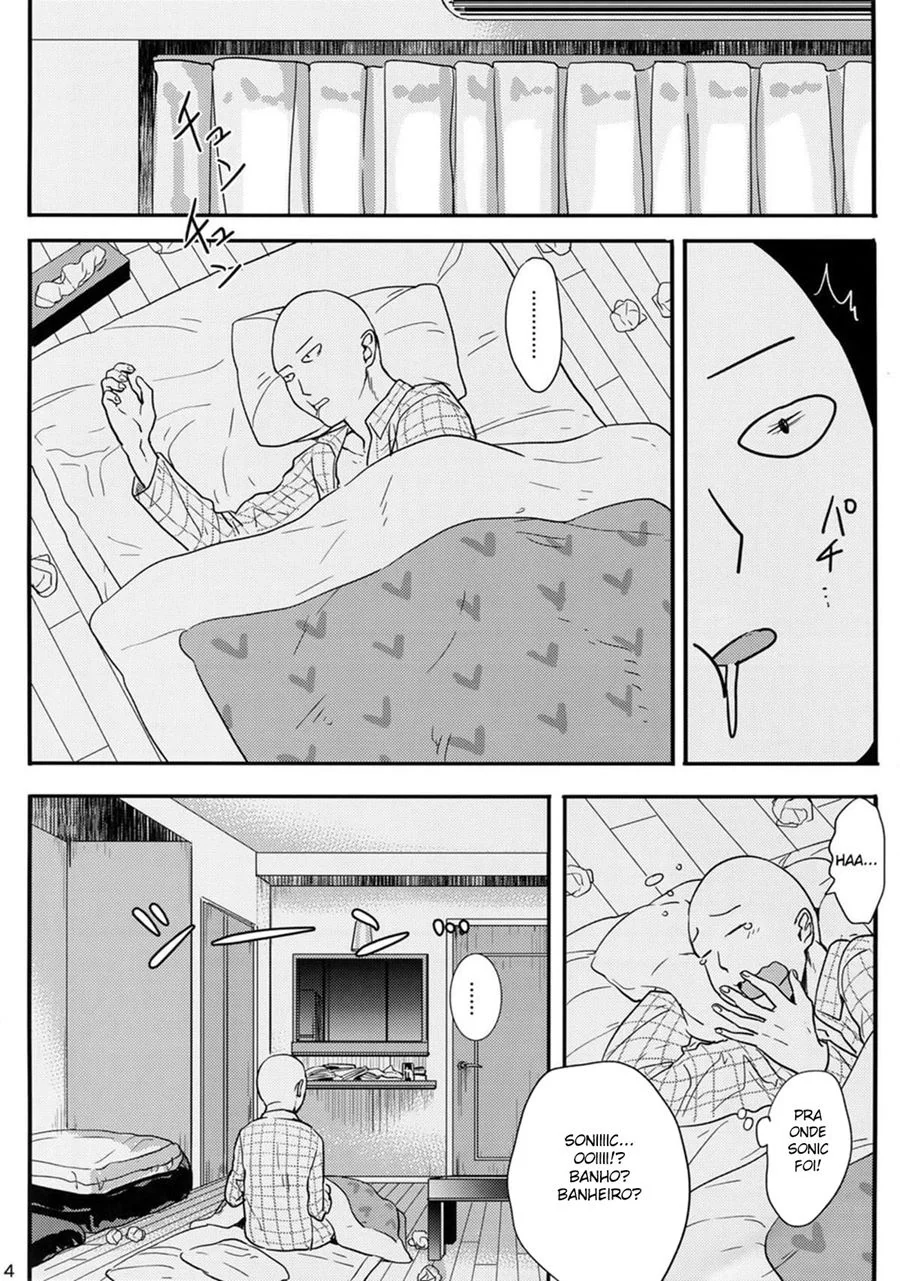 Saitama metendo a pica em Sonic: Hentai HQ Brasileiro