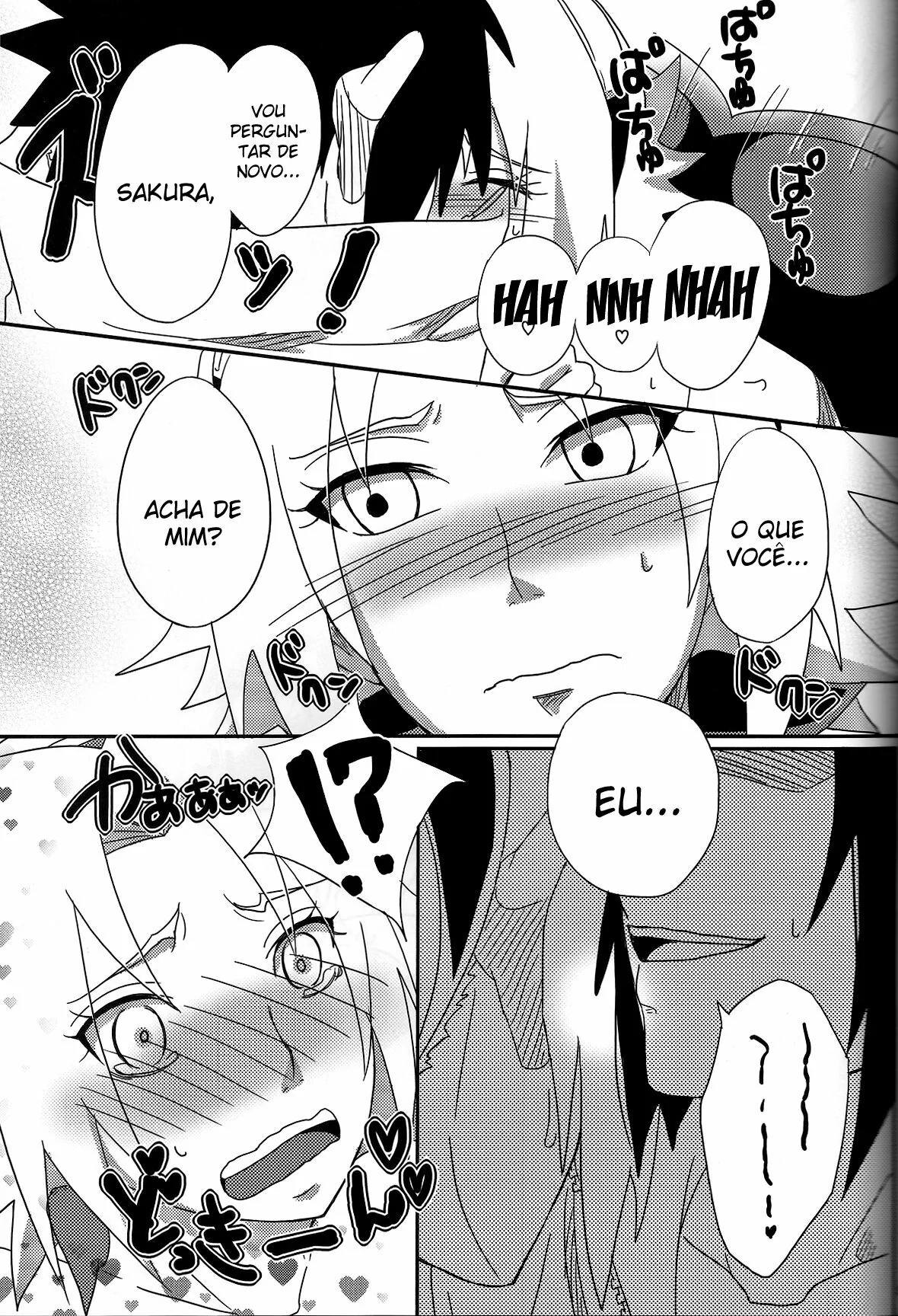 Sakura a Piranha de Sasuke: Putaria entre shinobis em hentai HQ Brasileiro