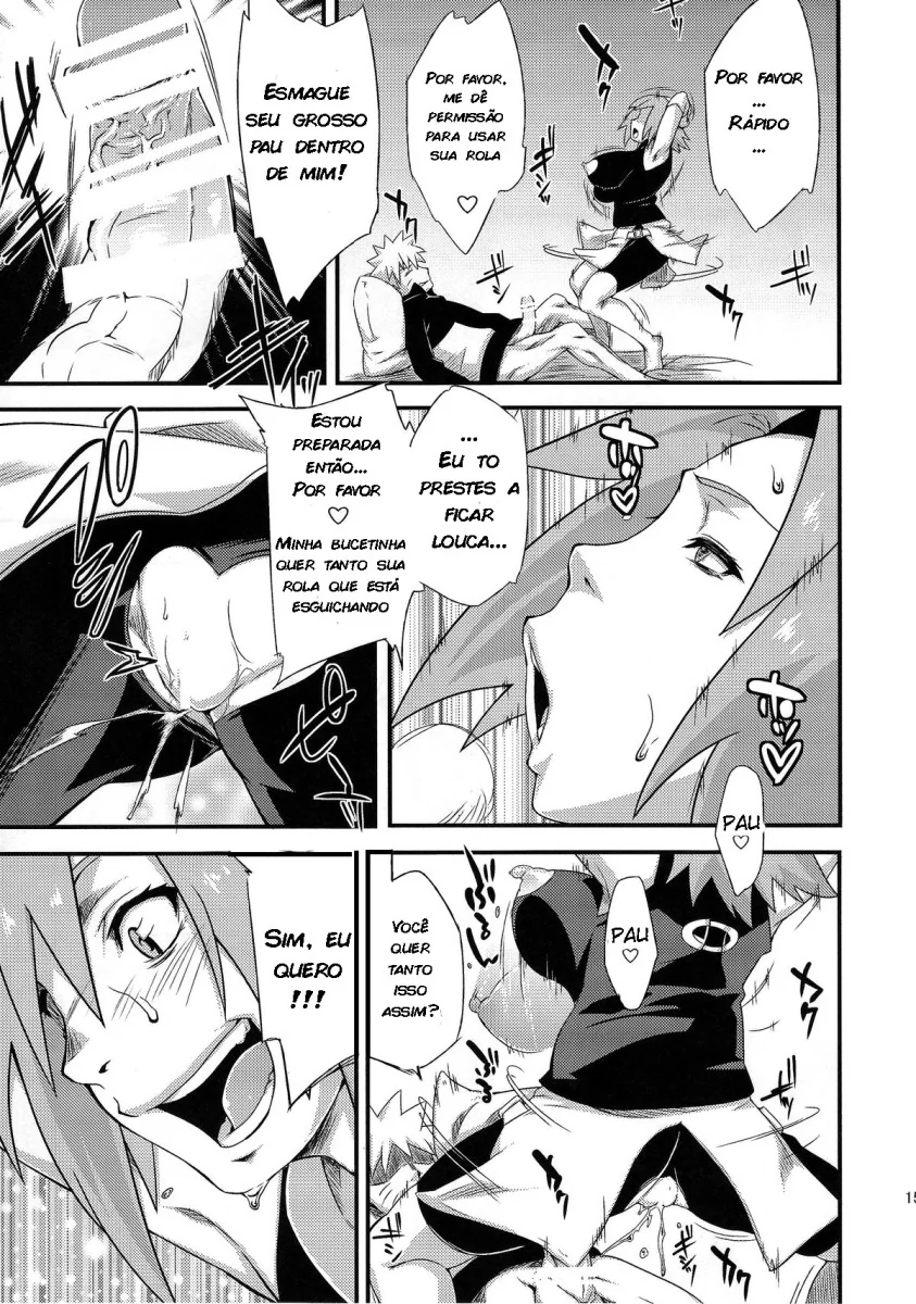 Sakura Peituda Fodida Por Ninja Safado em Hentai HQ Brasileiro