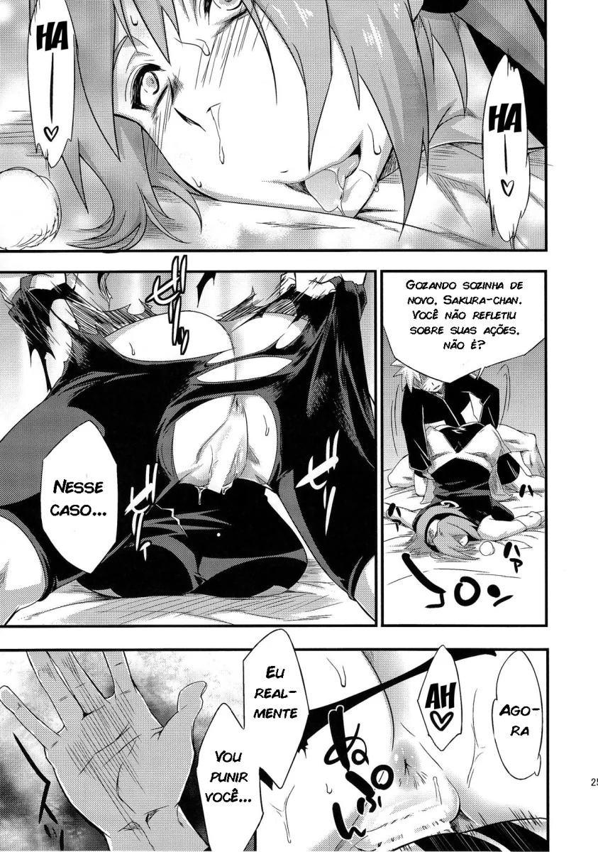 Sakura Peituda Fodida Por Ninja Safado em Hentai HQ Brasileiro