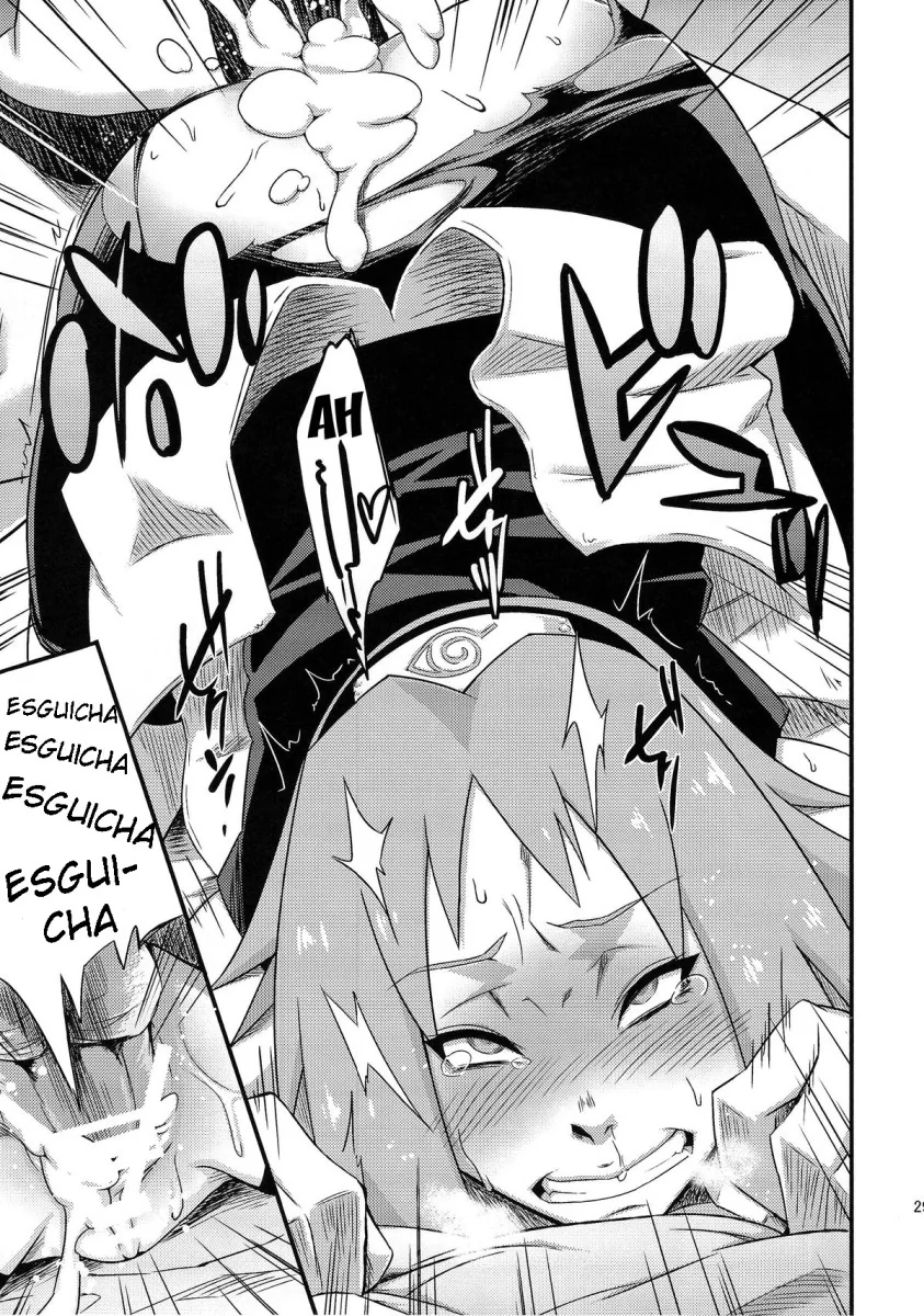 Sakura Peituda Fodida Por Ninja Safado em Hentai HQ Brasileiro