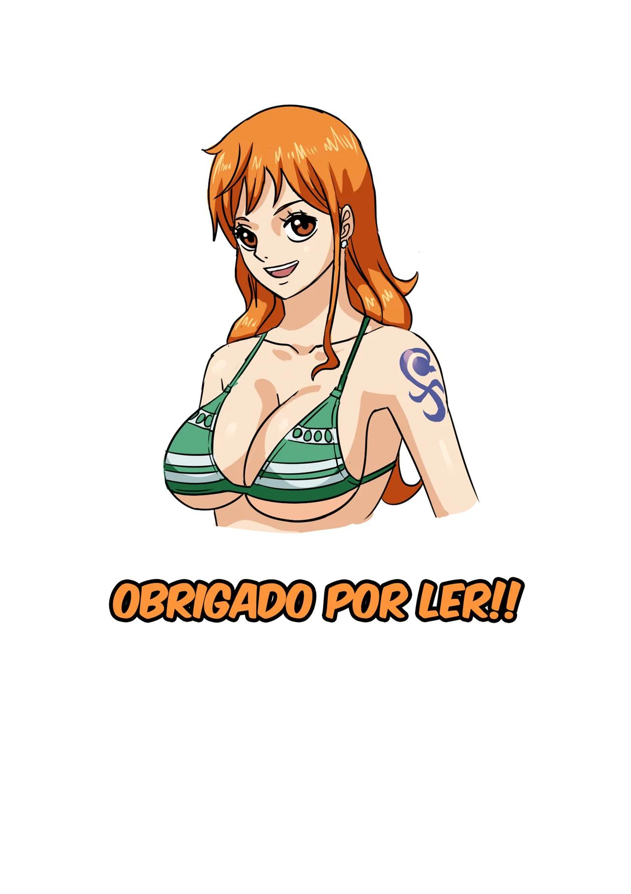 Sanji se aproveita da Nami piranha e mete a piroca sem dó em Hentai HQ Brasileiro