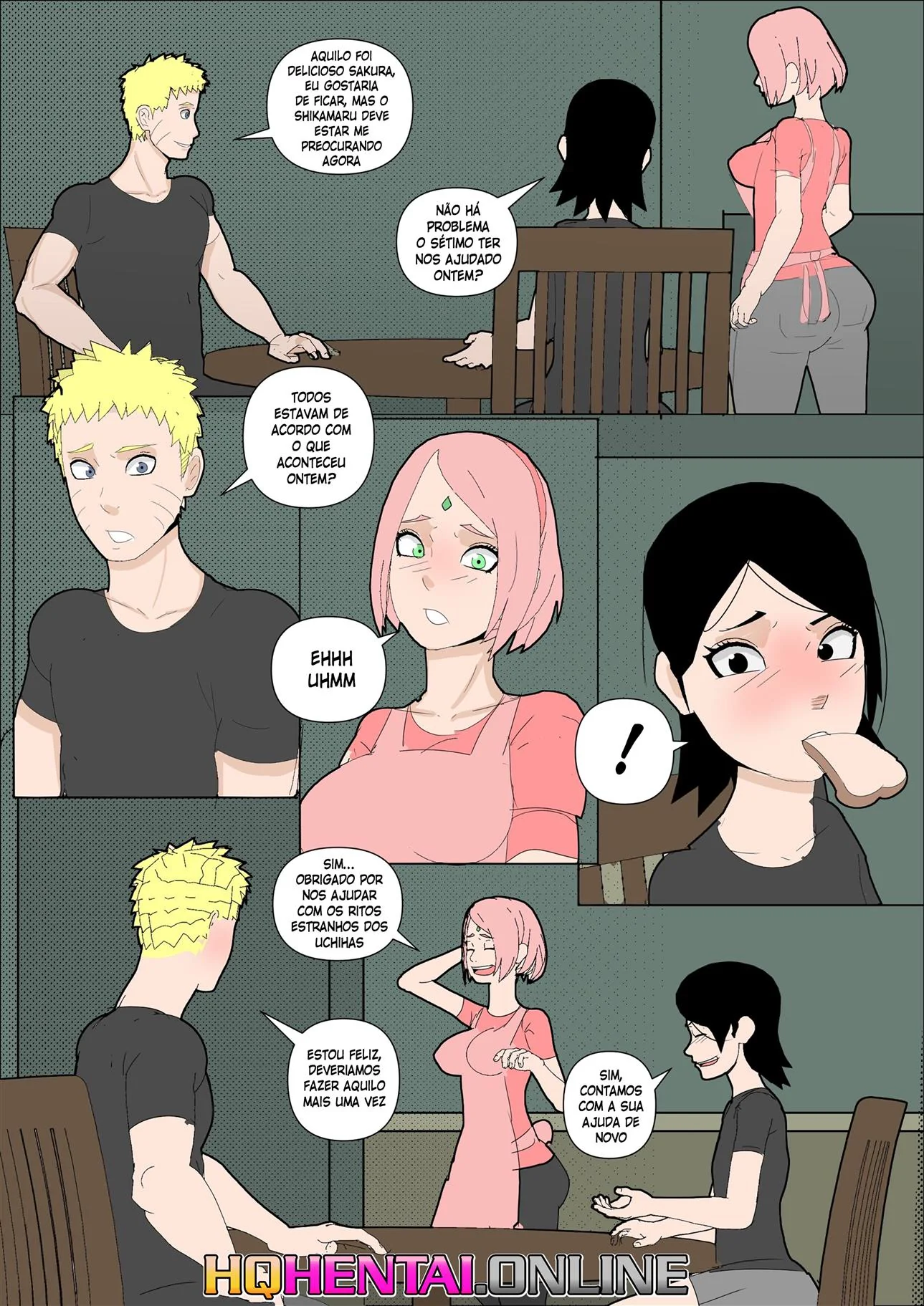 Sarada e o Mangekyo Sharingan: A Piranha do Clã Uchiha em Busca de Pica em HQ Brasileiro