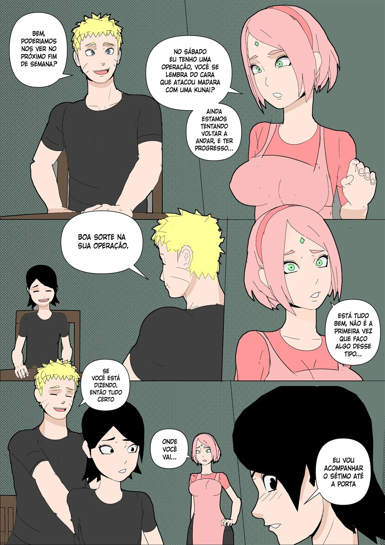 Sarada e o Mangekyo Sharingan: A Piranha do Clã Uchiha em Busca de Pica em HQ Brasileiro