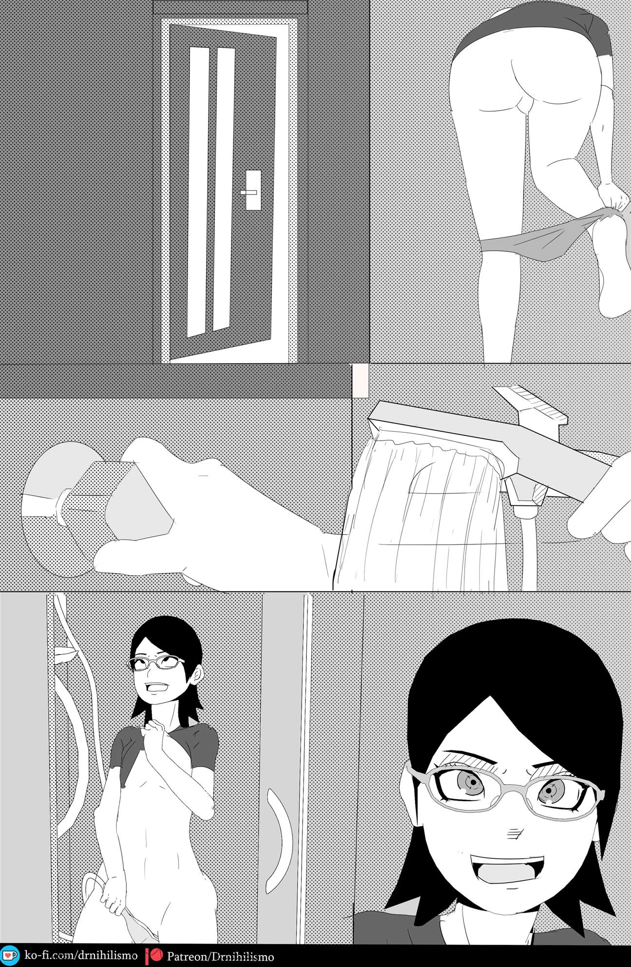 Sarada e o Mangekyo Sharingan: A Piranha do Clã Uchiha em Busca de Piroca" em HQ Brasileiro