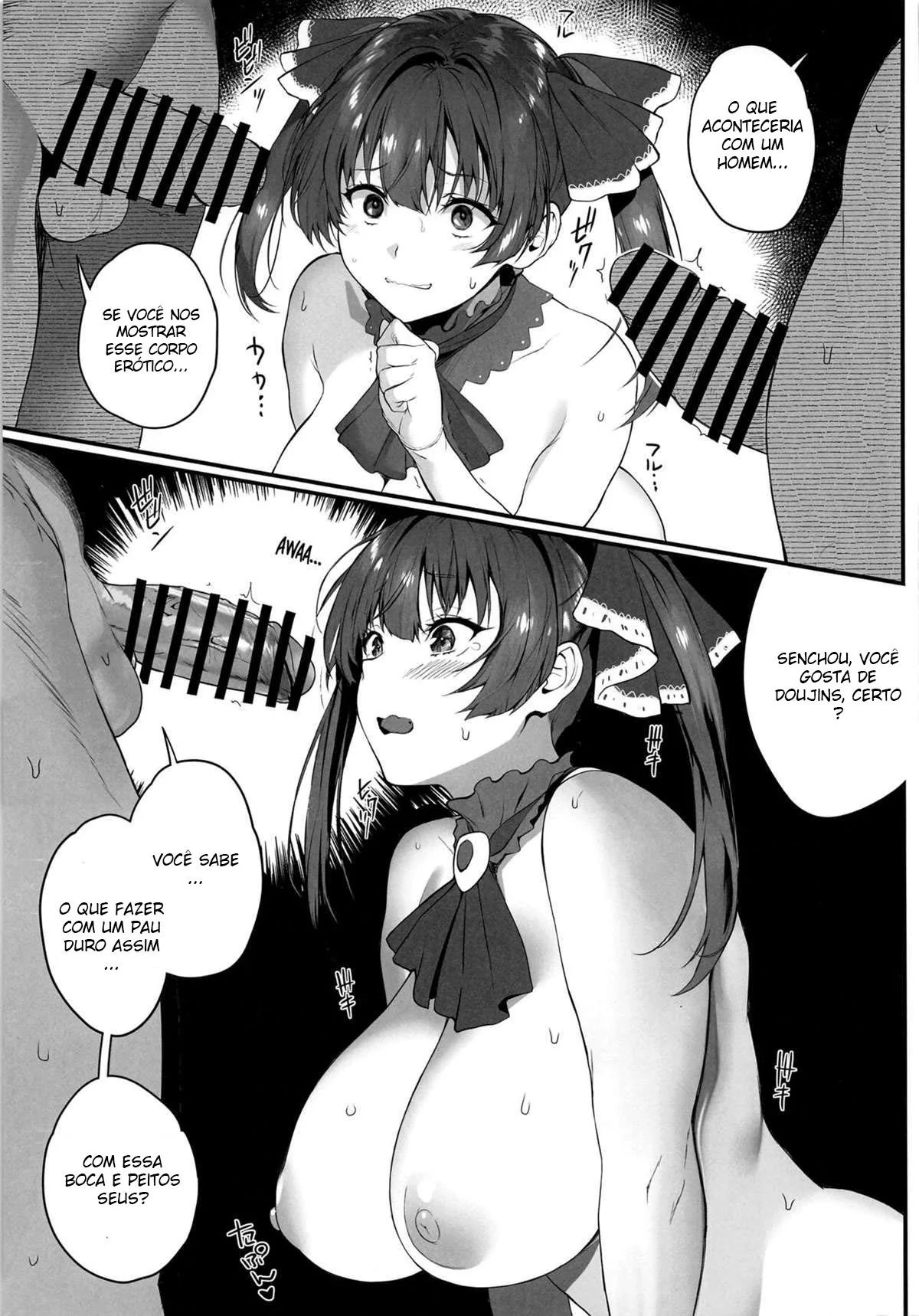 Senchou na Ilha dos Sedentos por Piranha em Hentai HQ