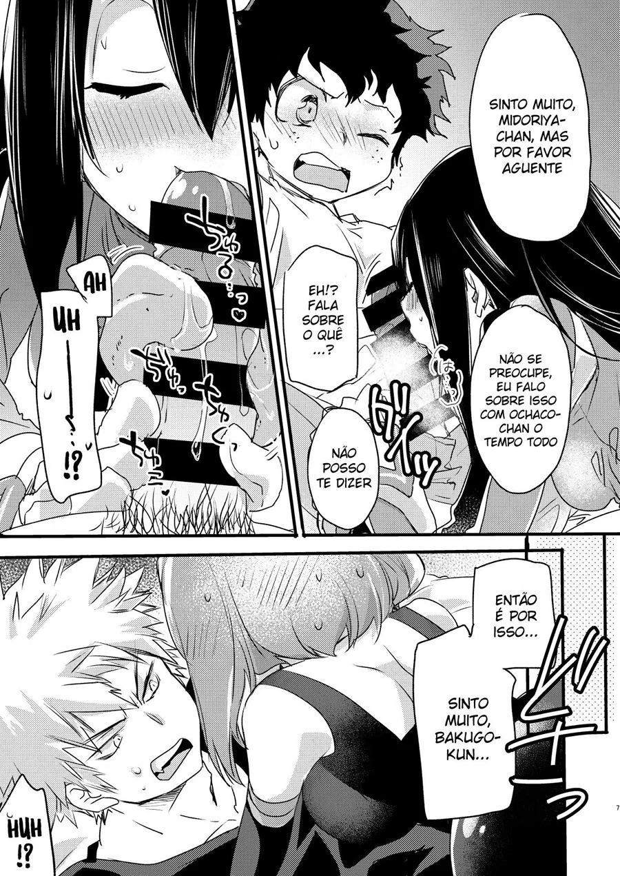 Sexo na Bolha de Espaço-Tempo em Boku No Hero - Hentai HQ Brasileiro