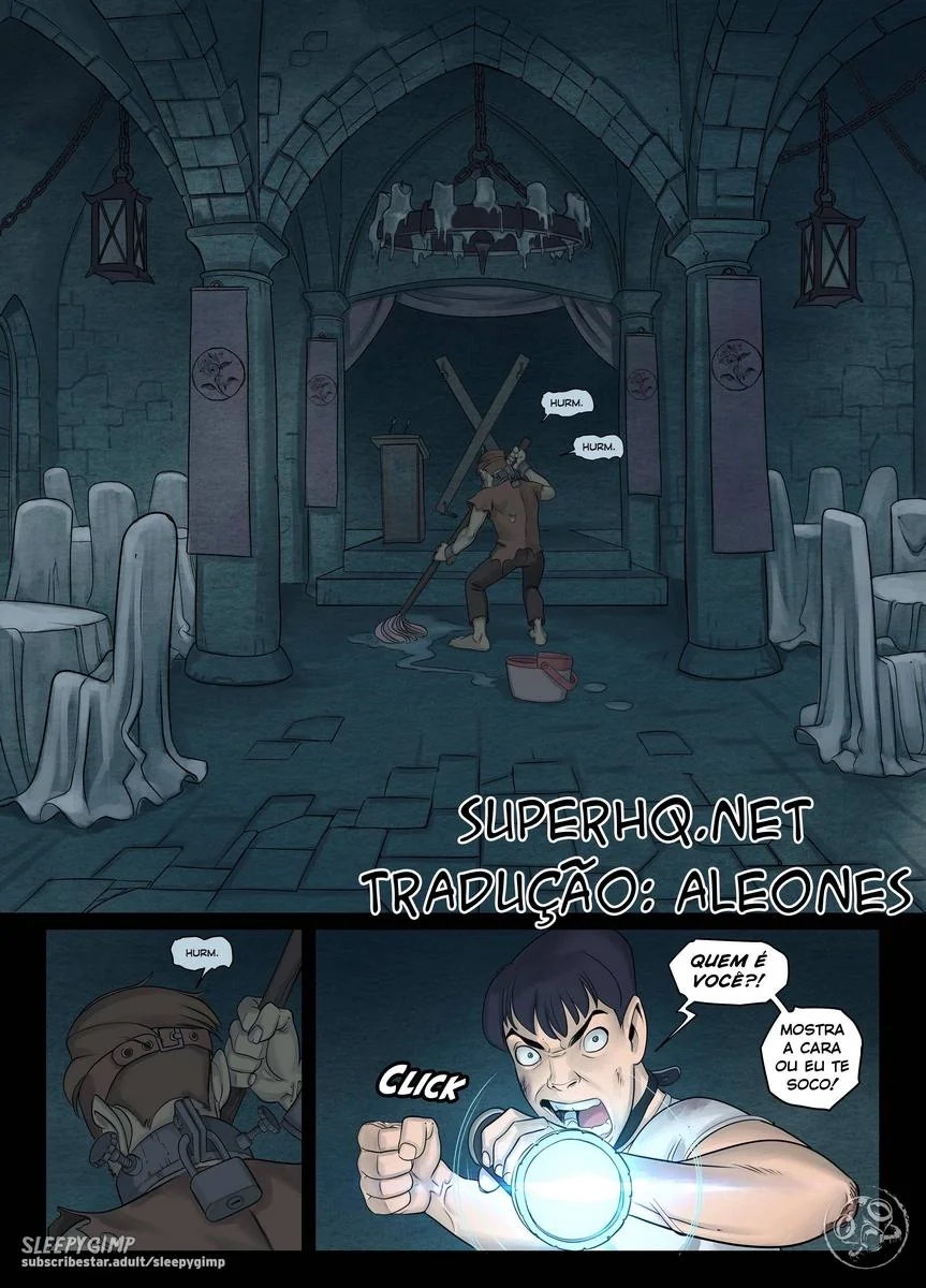 Sobrinho safado dominado pela piranha da família em HQ Brasileiro