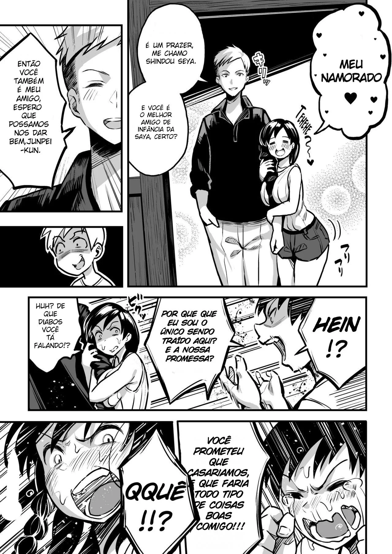 Sonico: A Piranha dos Fetishes do Namorado em Hentai HQ Brasileiro