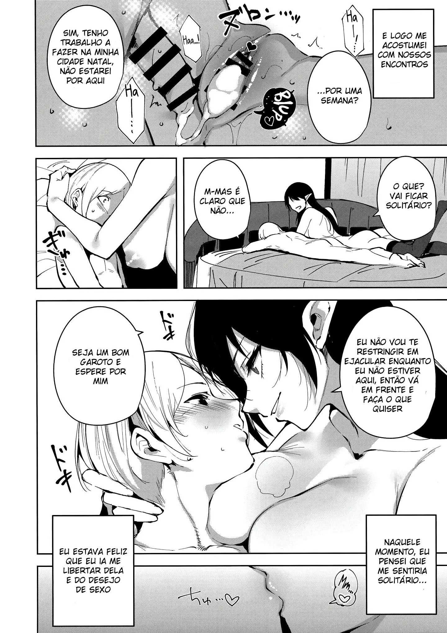 Succubus Safada: O Jogo da Pica com o Nagisa em Hentai HQ Brasileiro