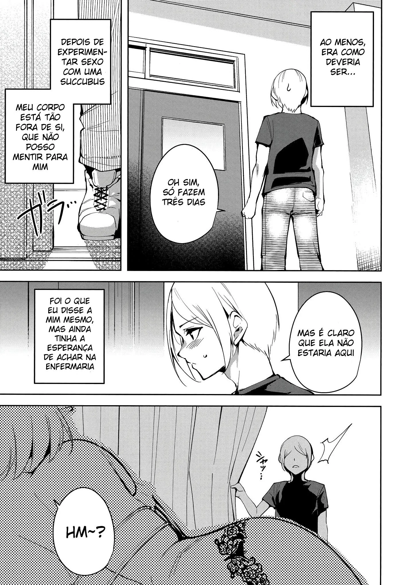 Succubus Safada: O Jogo da Pica com o Nagisa em Hentai HQ Brasileiro