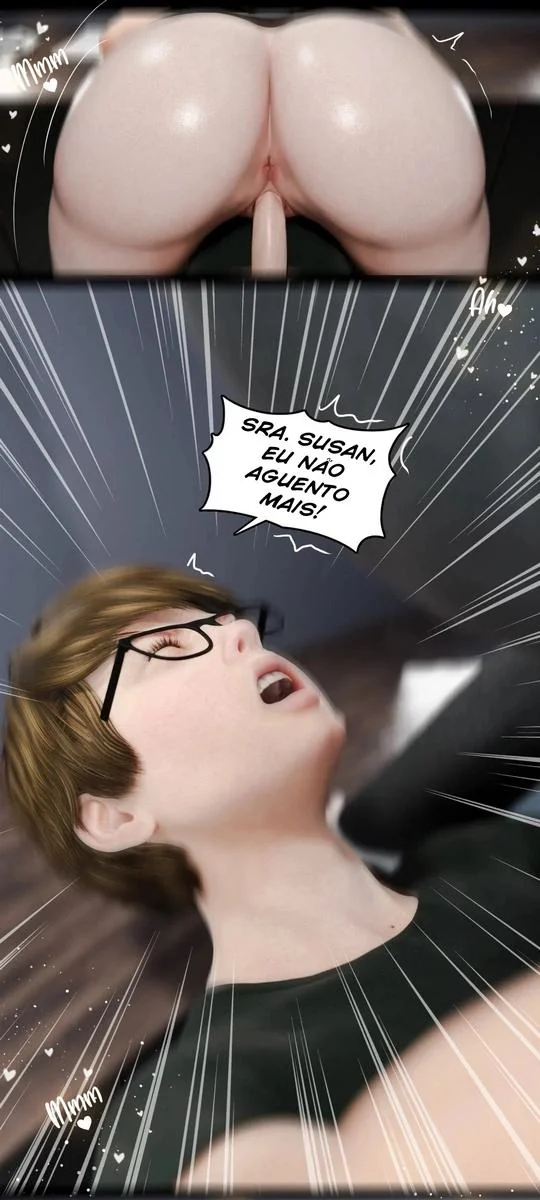 Susan e Alaric: Muito Sexo e Sacanagem Em Hentai HQ Brasileiro