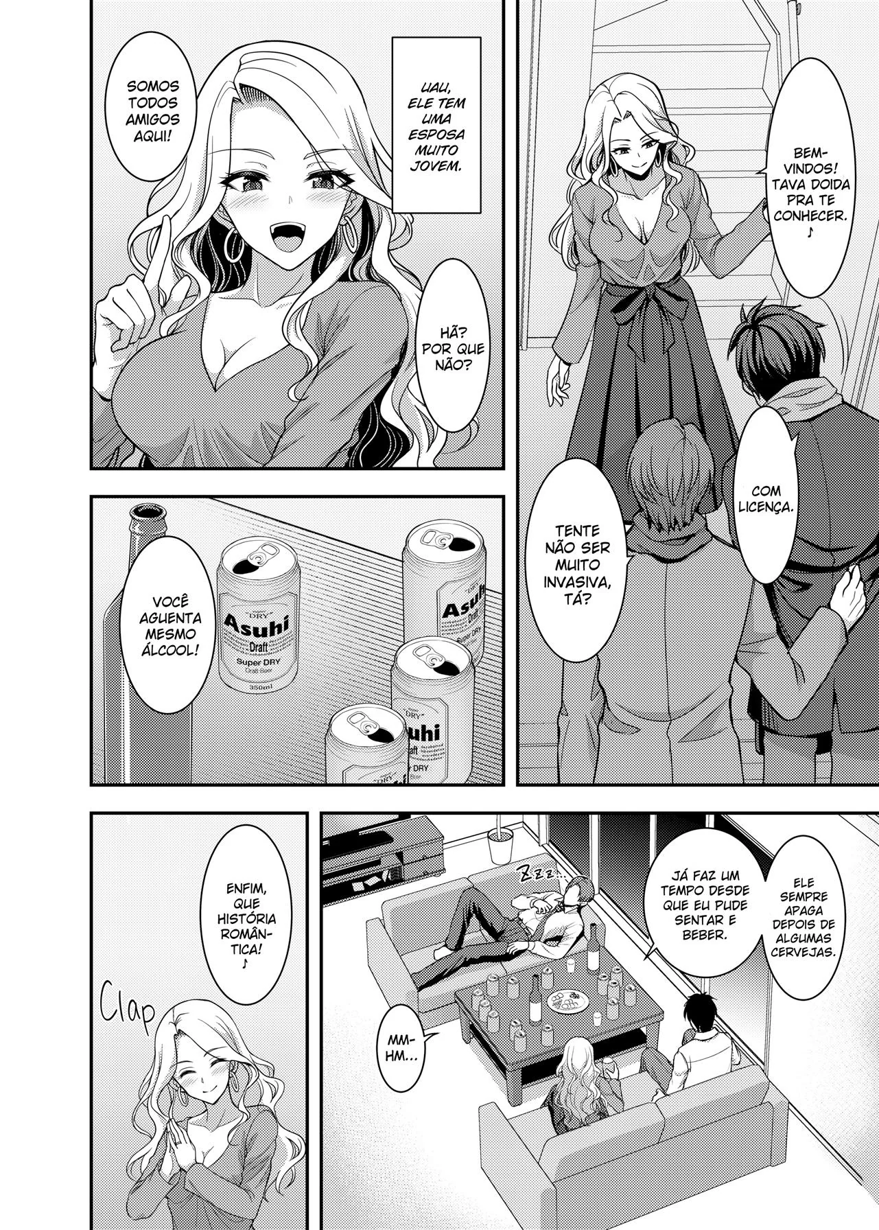 Takumi se entrega à piranha experiente Haruka em hentai de HQ brasileiro!