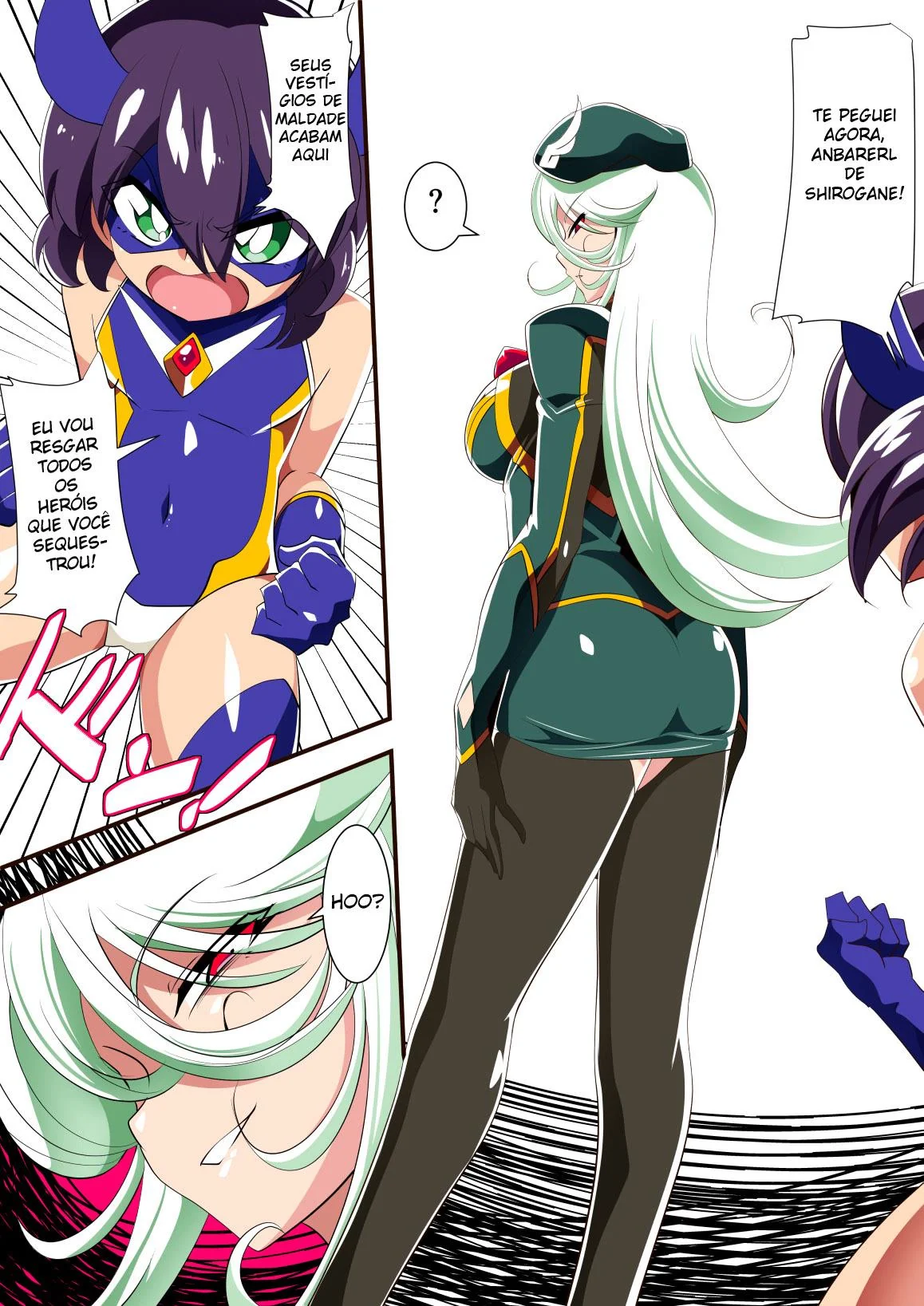 Takumi se entrega à piranha experiente Haruka em hentai de HQ brasileiro!