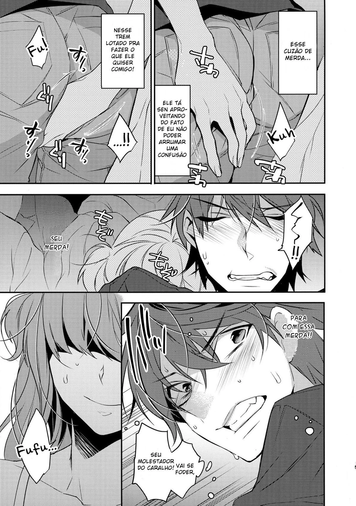 Tarada do Vagão - Hentai HQ Brasileiro