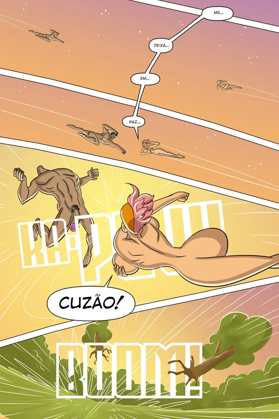 Teen Titans: Mutano enraba Ravena em HQ Brasileiro!