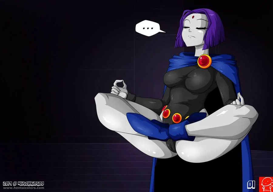 Teen Titans: O Cristal Mágico - Estelar e Ravena em uma aventura de puro prazer em Hentai HQ