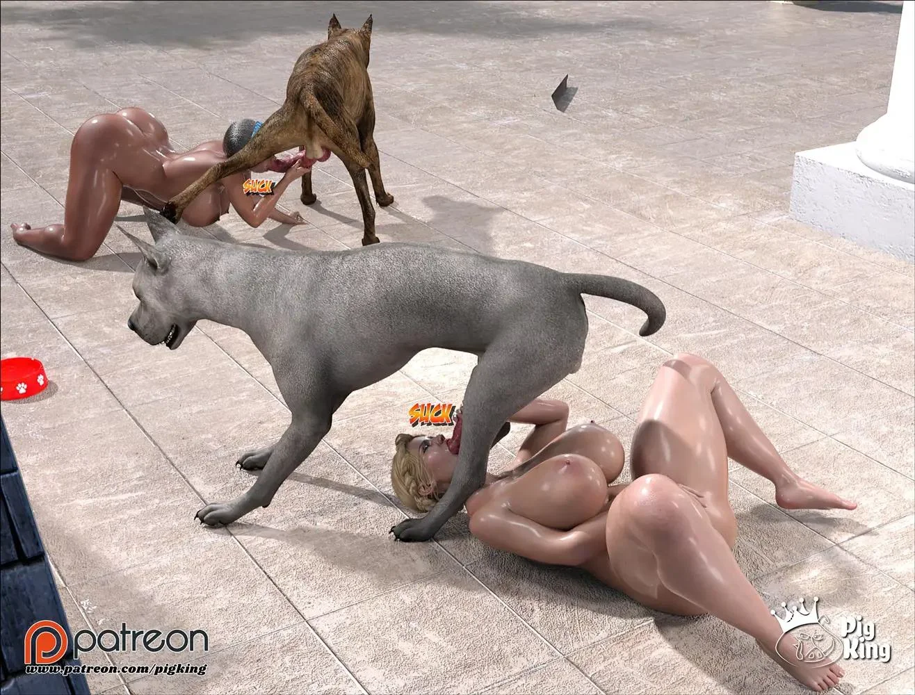 Thor e Zeus fodendo Darla e Cynthia: a putaria continua em meio a descanso e intrusão - HQ Hentai Brasileiro