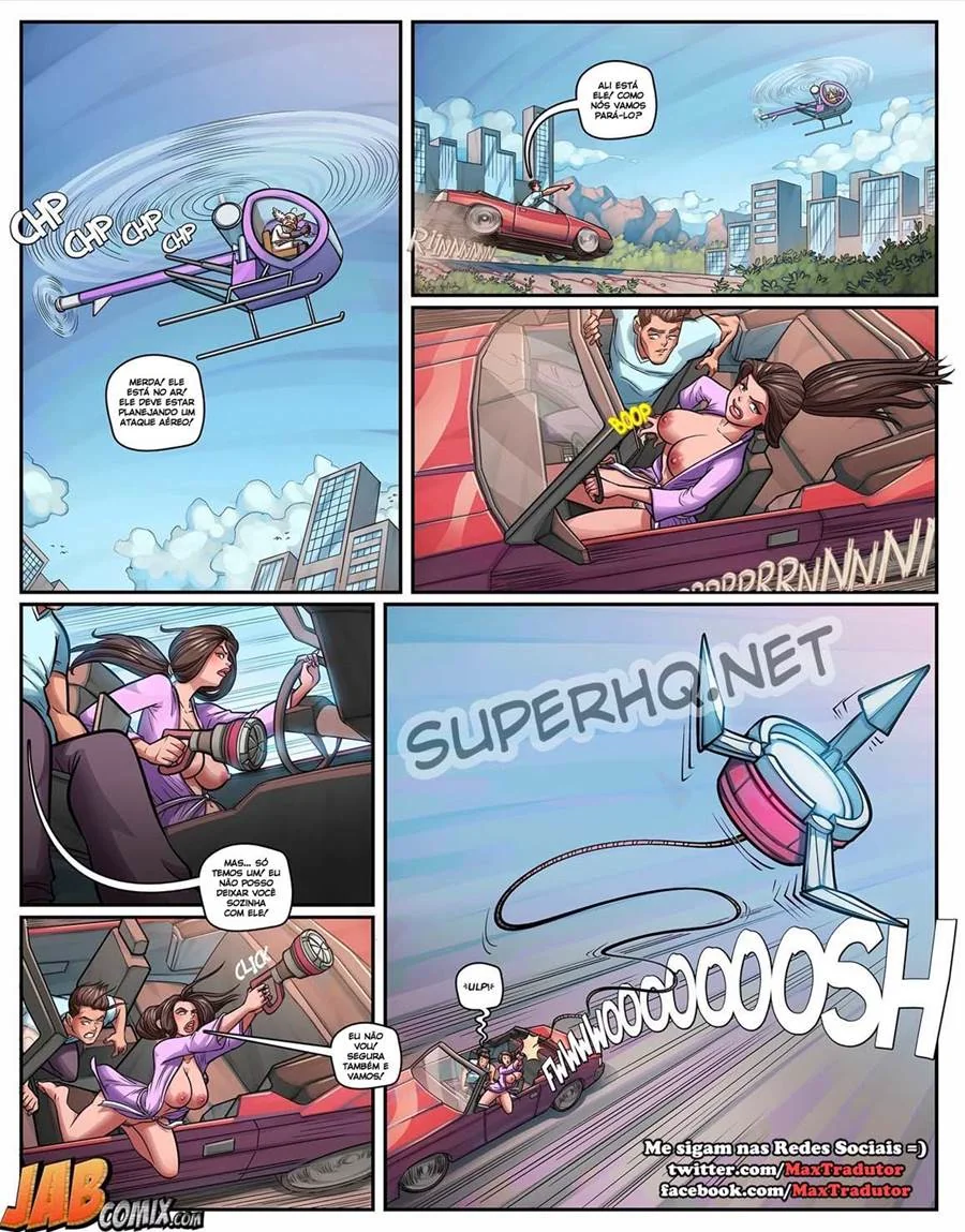 Transando com a Mamãe no Café da Manhã - Hentai HQ Brasileiro