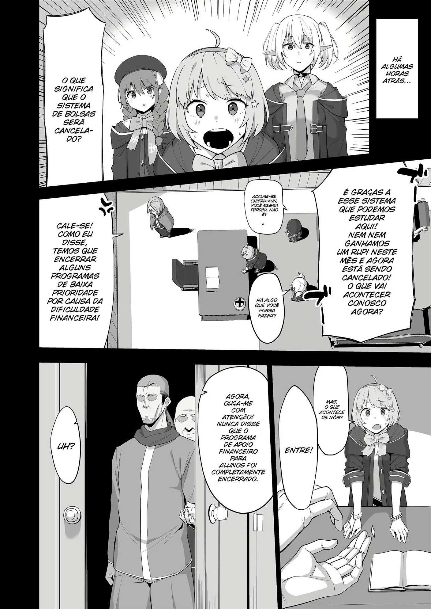 Troca de Bolsa por Piroca: A Reviravolta na Escola das Piranhas" em HQ Brasileiro