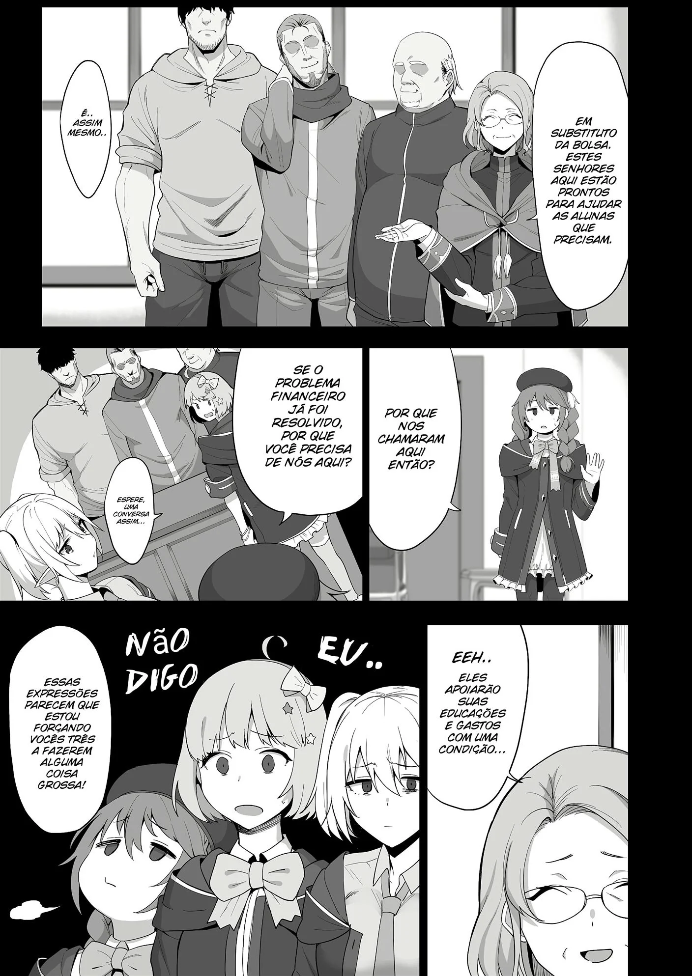 Troca de Bolsa por Piroca: A Reviravolta na Escola das Piranhas" em HQ Brasileiro