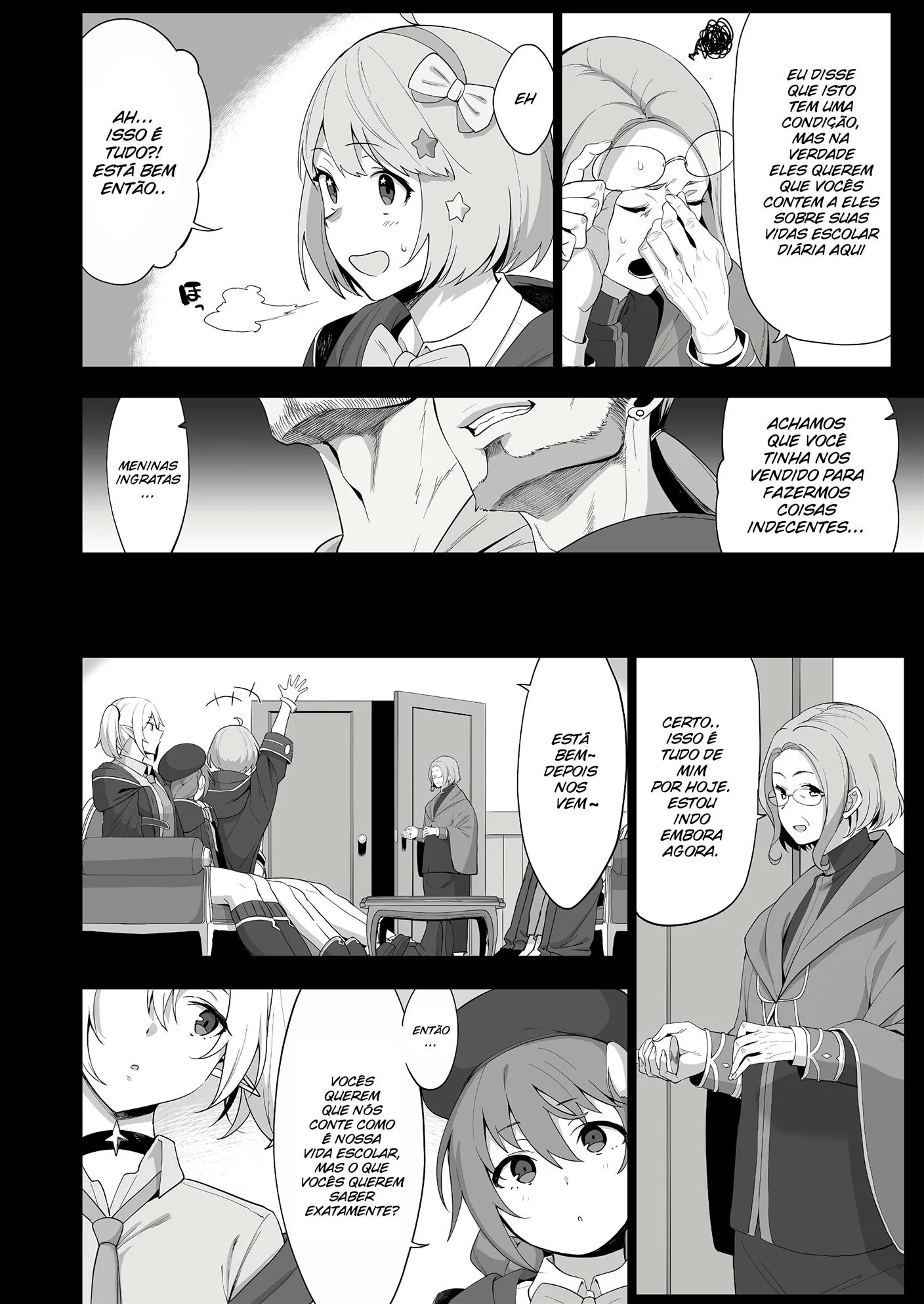 Troca de Bolsa por Piroca: A Reviravolta na Escola das Piranhas" em HQ Brasileiro