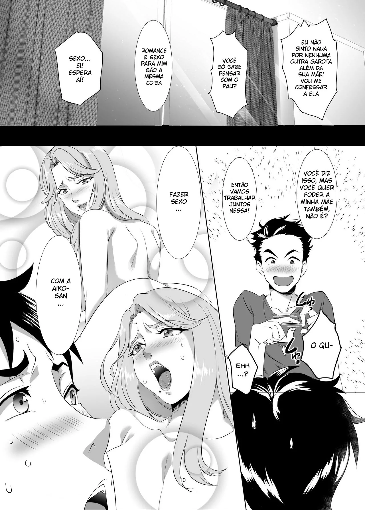 Troca Troca de Mães: Mães Piranhas e Safados Com Pirocas Gostosas em Hentai