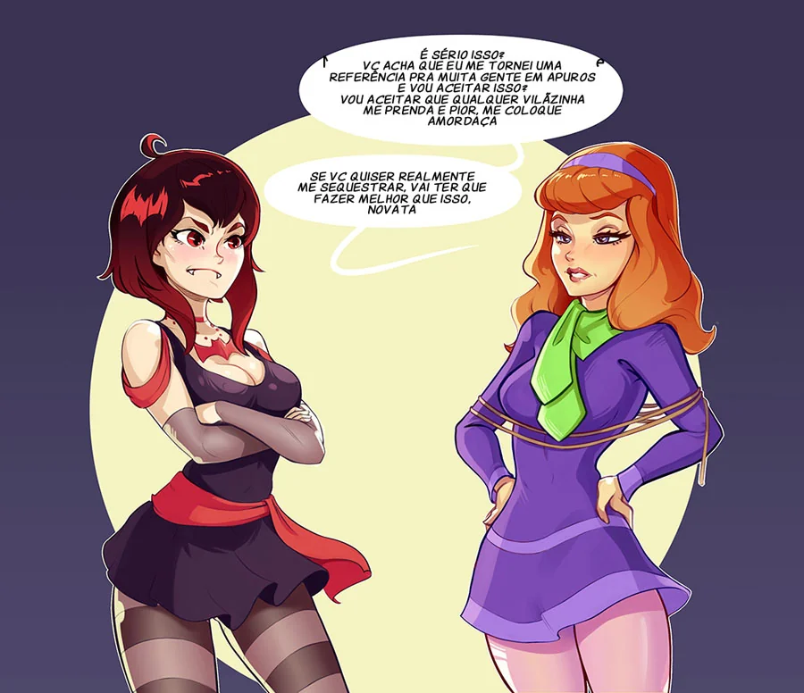 Velma e Daphne: Putaria Entre Piranhas em HQ Brasileiro