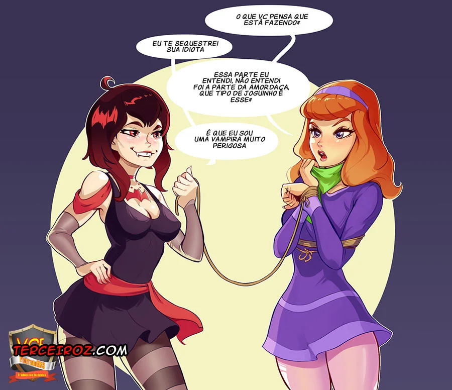 Velma e Daphne: Putaria Entre Piranhas em HQ Brasileiro