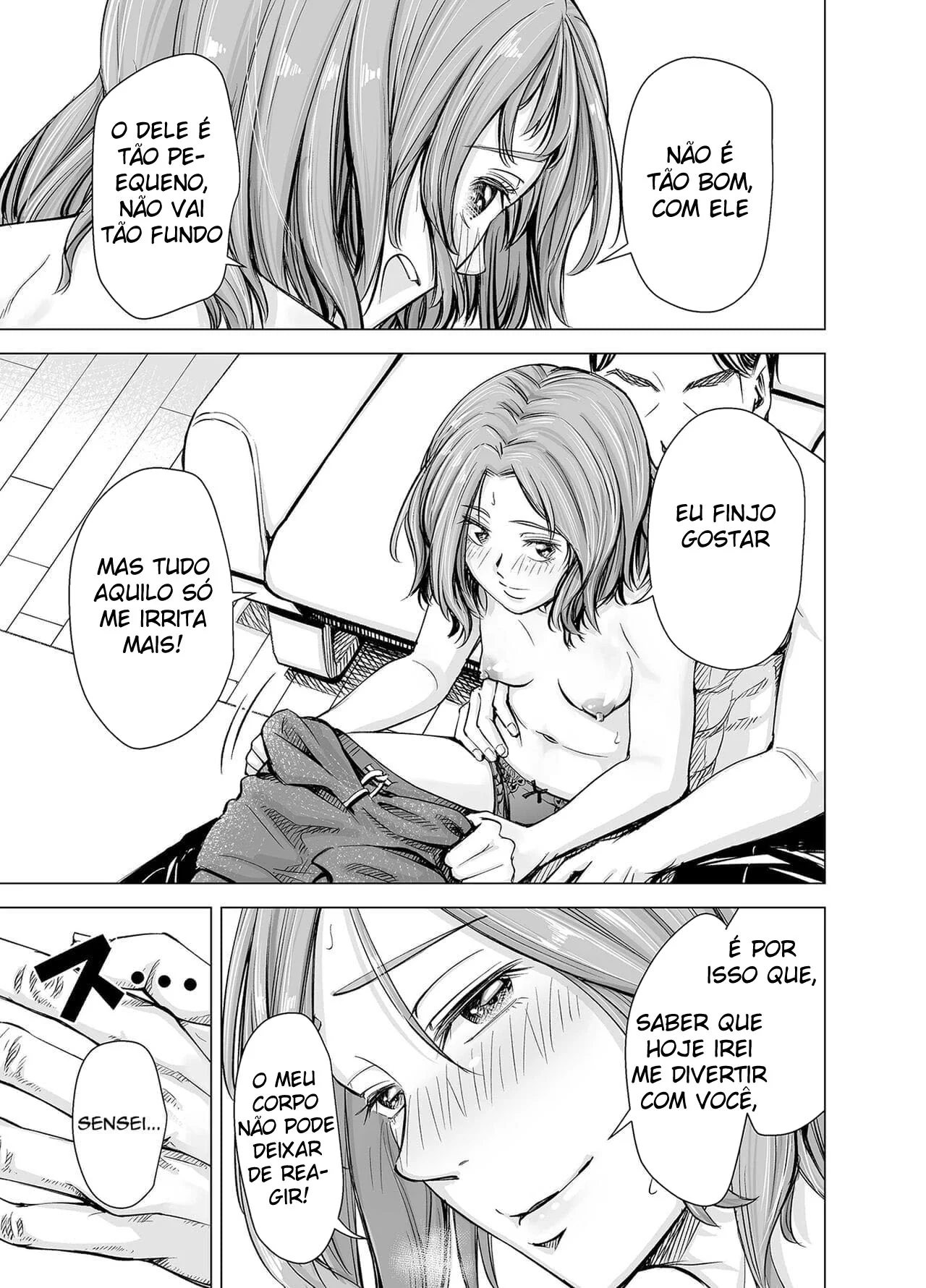 Vingança Perversa: Marido Corno Força a Esposa Piranha a Usar Calcinha de Castidade em Hentai HQ Brasileiro