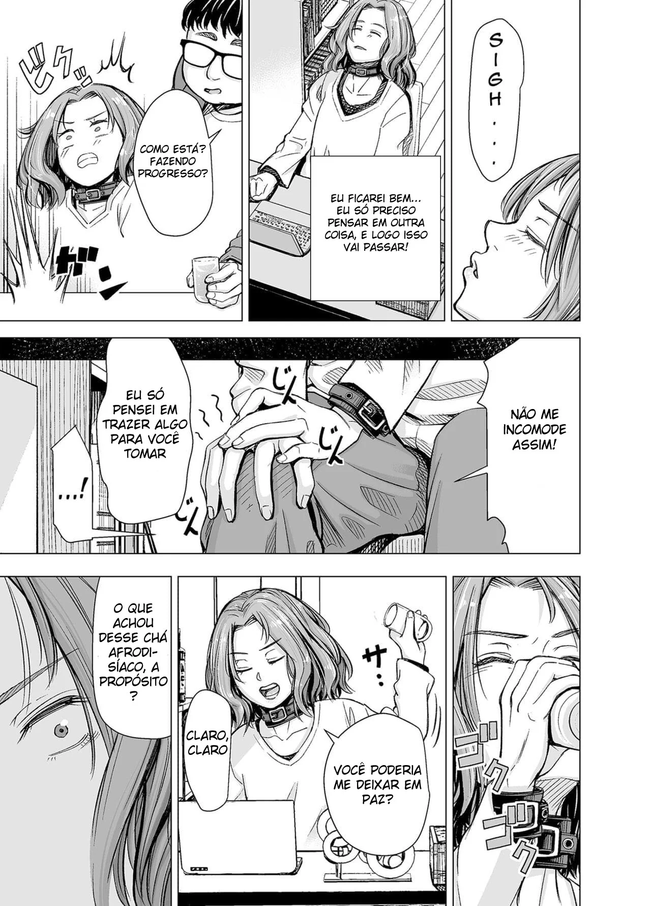 Vingança Perversa: Marido Corno Força a Esposa Piranha a Usar Calcinha de Castidade em Hentai HQ Brasileiro