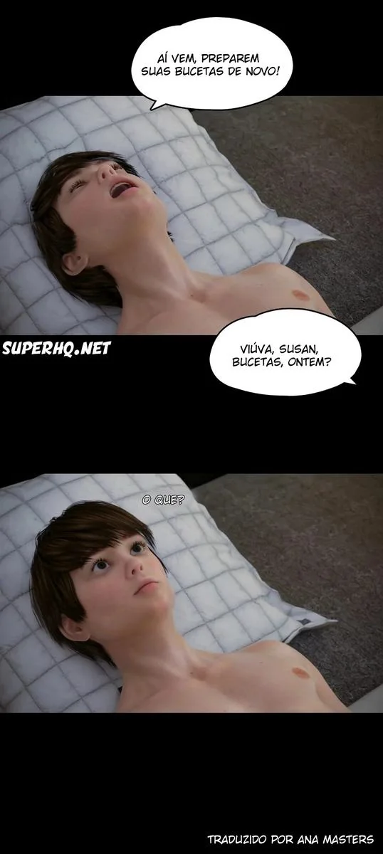 Viúva Negra se arrepende de dar a buceta pro Alaric em HQ Brasileiro