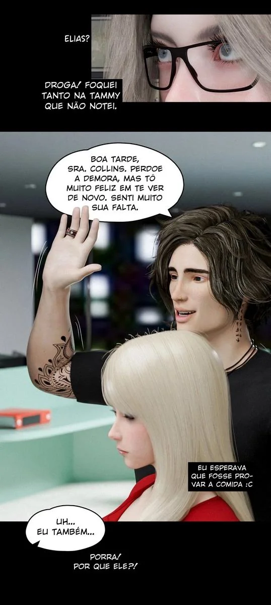 Viúva Negra se arrepende de dar a buceta pro Alaric em HQ Brasileiro