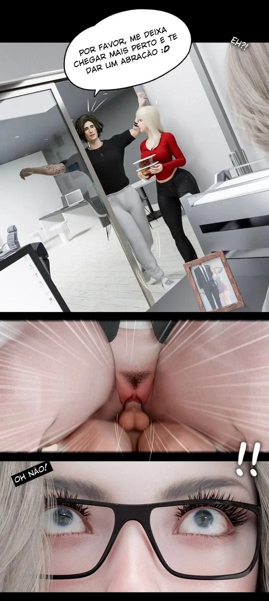 Viúva Negra se arrepende de dar a buceta pro Alaric em HQ Brasileiro